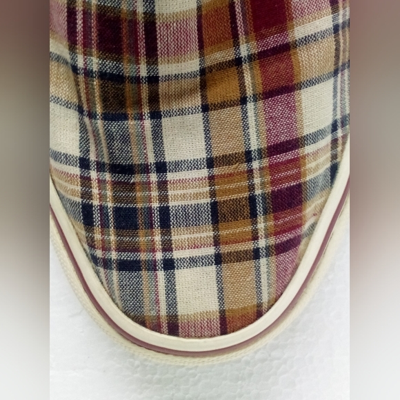 Ralph Lauren Polo Mansheim Canvas Slip On Sneakers Shoes Men's 11D Multicolor - Picture 4 of 14